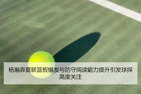 杨瀚森夏联篮板爆发与防守阅读能力提升引发球探高度关注